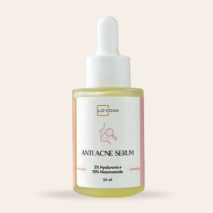 Lo'voan Anti acne serum 30 ml with 2% Hyaluronic+ 10% Niacinamide