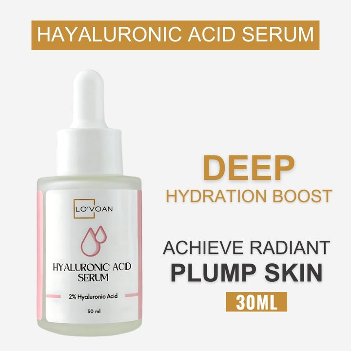 Lo'voan Hyaluronic acid serum - Deep hydartion boost, achive radiant plump skin