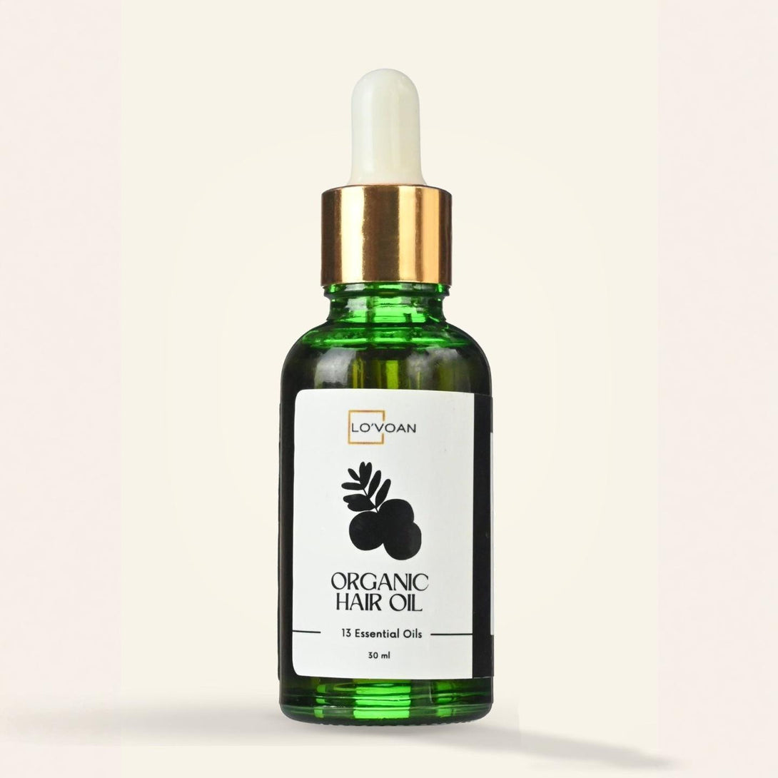 L'ovoan Organic Hair Oil – Nourishes, Strengthens & Promotes Growth - Lo'voan