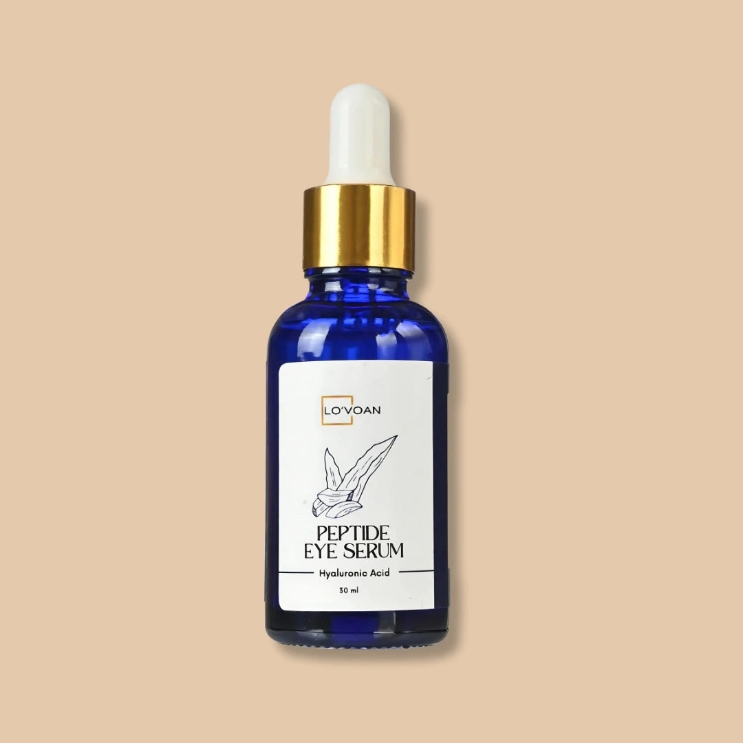L'ovoan Peptide Eye Serum – Reduces Puffiness, Dark Circles & Wrinkles - Lo'voan