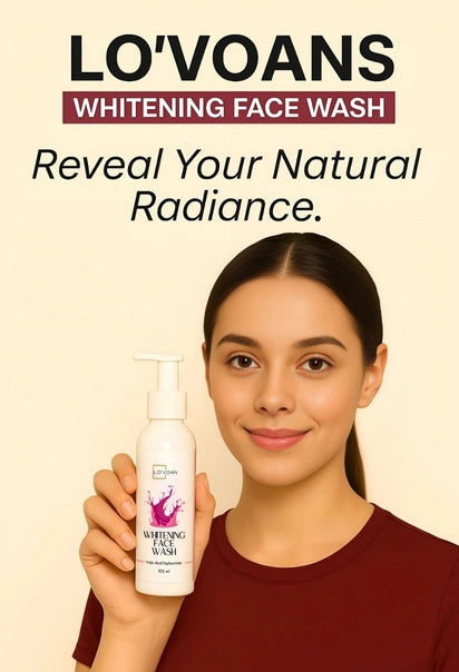 L'voan Whitening Face Wash, Reveal Your Natural Radiance 