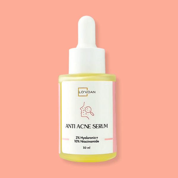 L'ovoan Anti Acne Serum – Clears Pimples, Fights Bacteria & Redness